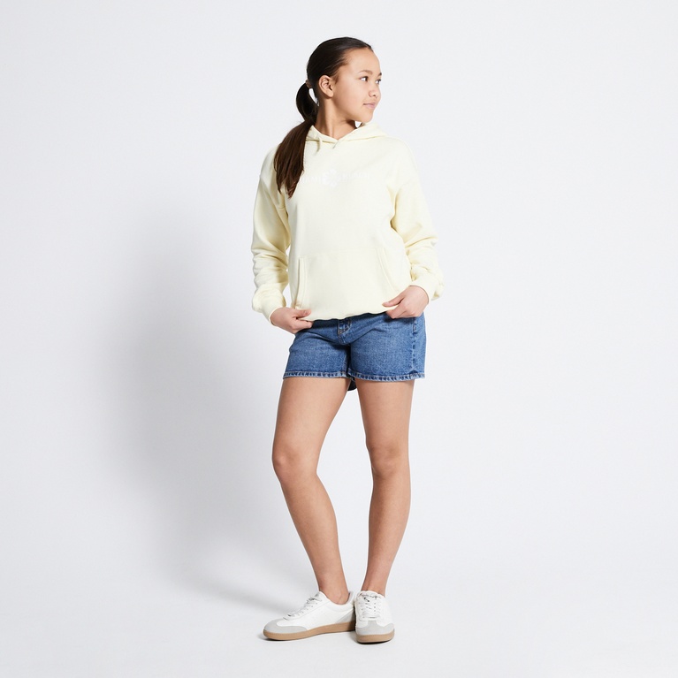 Printed hoodie "Smilla" Light Yellow